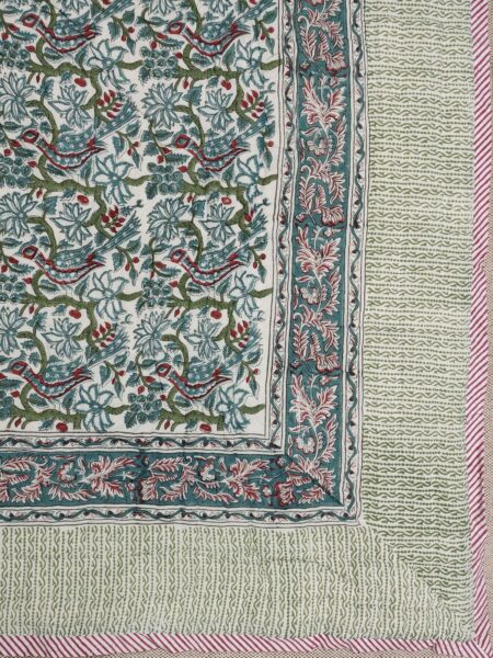 Naya Panchi Handblock Quilt