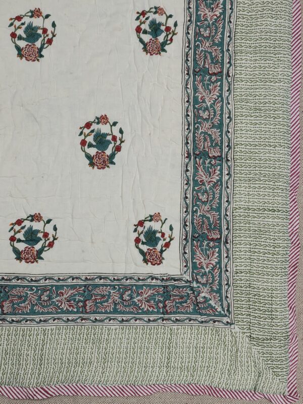 Naya Panchi Handblock Quilt