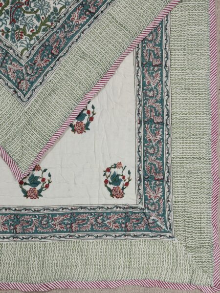 Naya Panchi Handblock Quilt