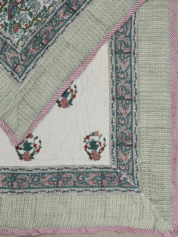 Naya Panchi Handblock Quilt